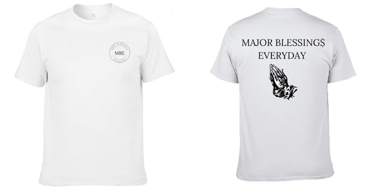 Major Blessing$ Everyday Tee (White)