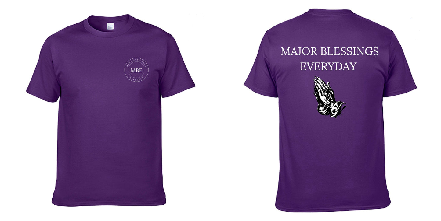 Major Blessing$ Everyday Tee (Purple)